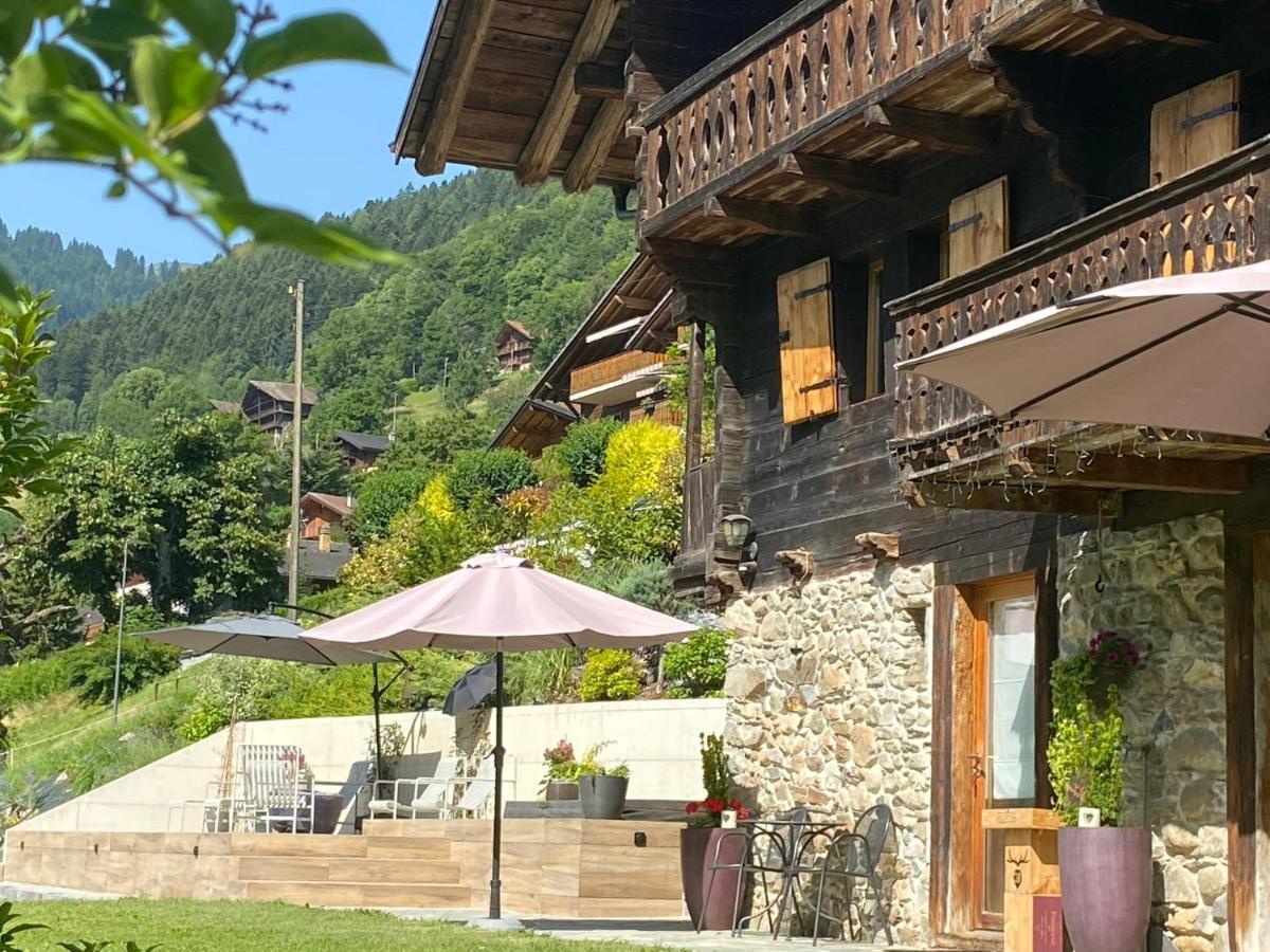 Bed and Breakfast Le 30 Troistorrents Exterior foto